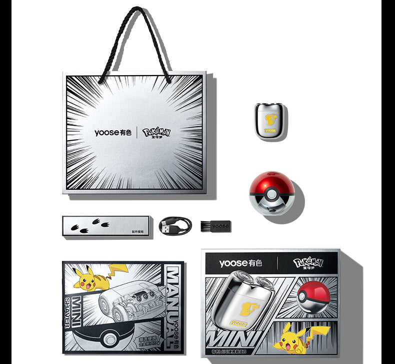 Yoose MINI Electric Shaver Pokémon Limited Edition