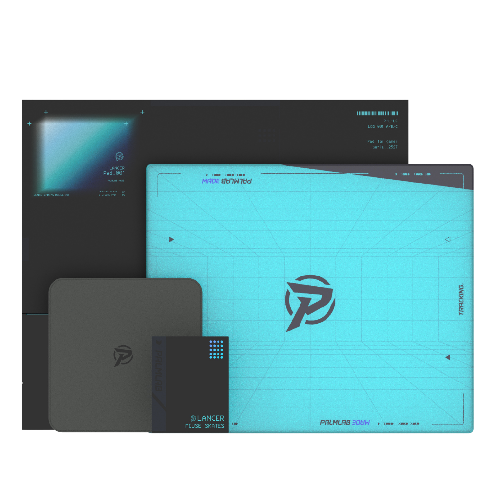 PALMLAB Lancer Pad.001 Glass Gaming Mousepad