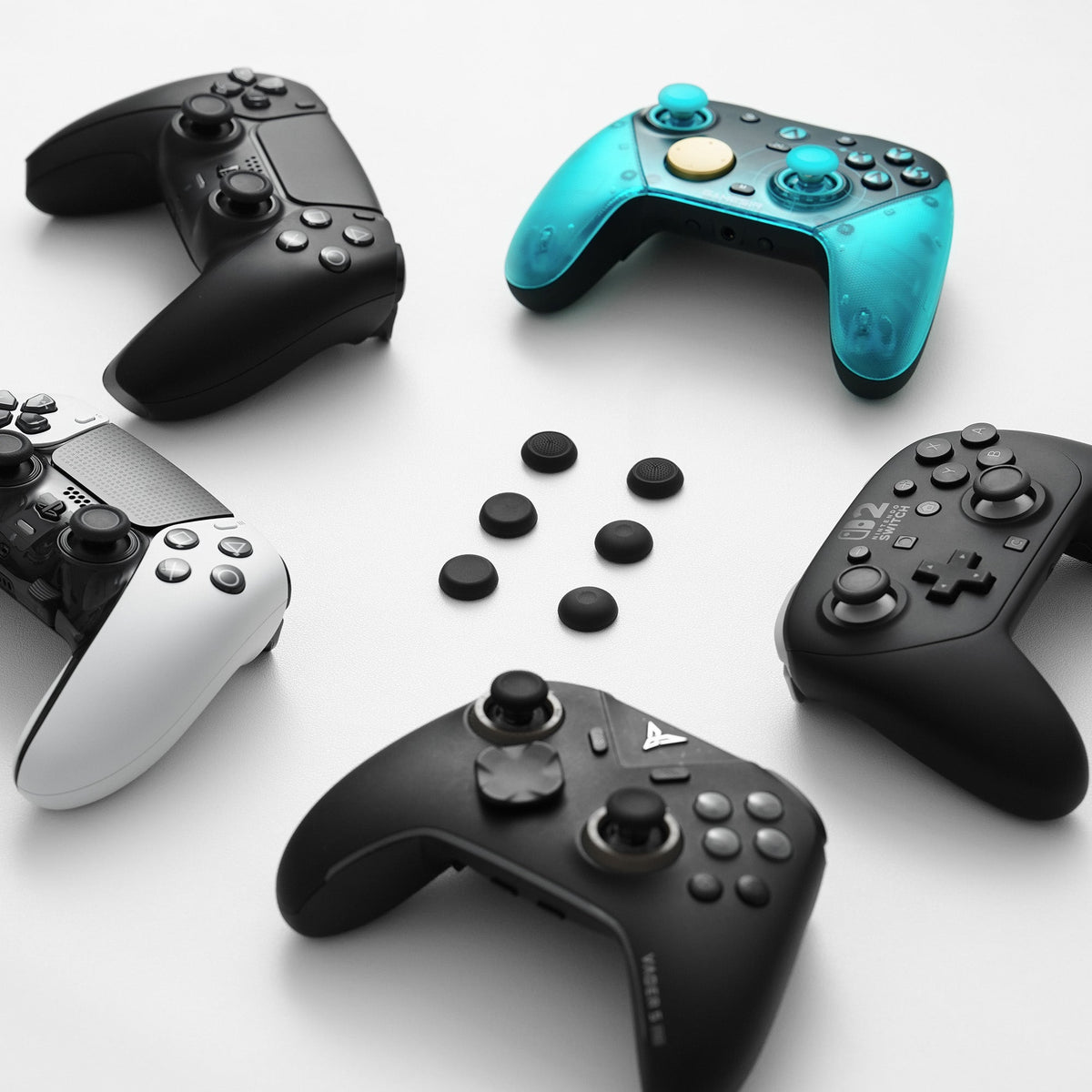 GXXKTRON ゲームコントローラー用コントロールサムグリップセット