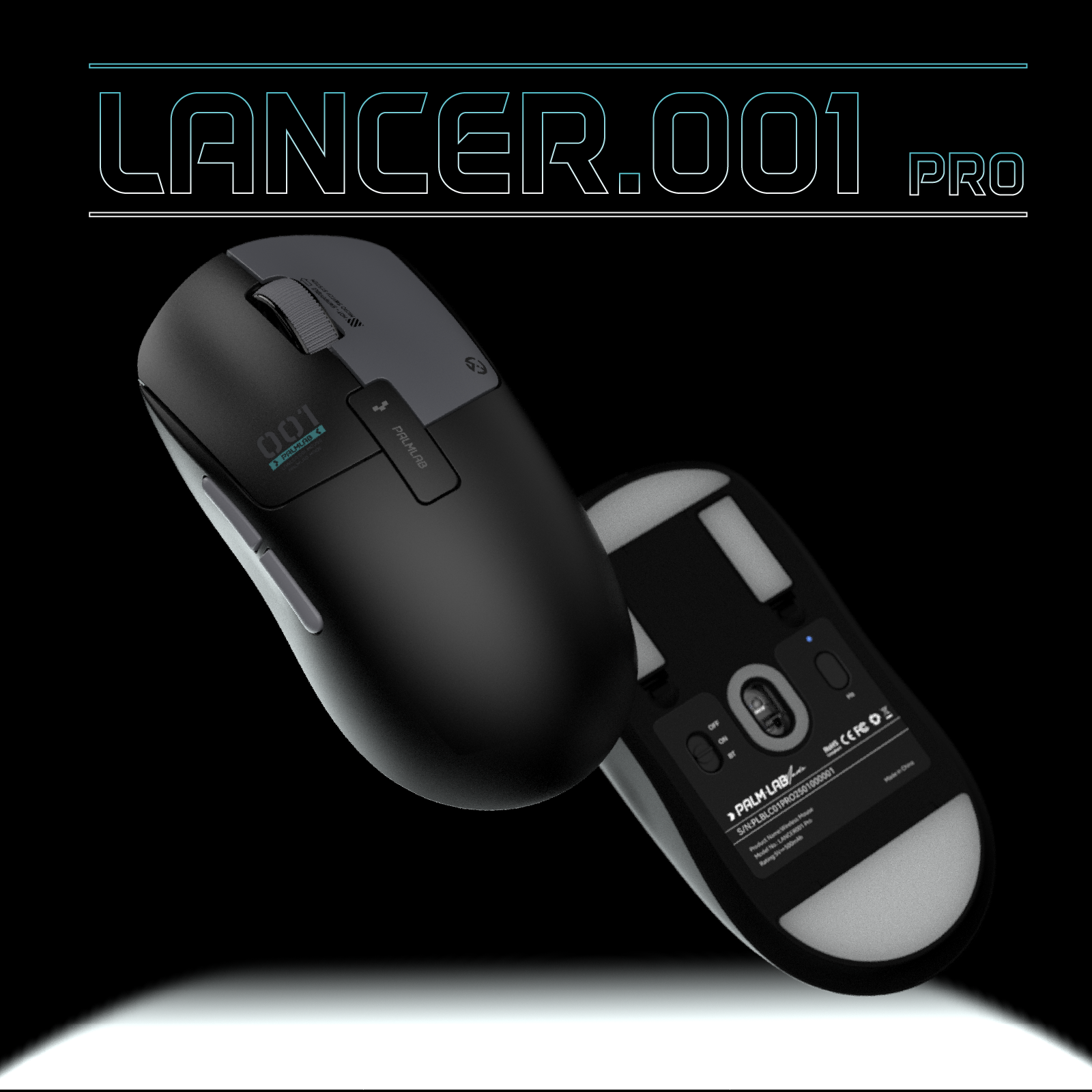 PALMLAB Lancer.001 PRO 8K Wireless Gaming Mouse