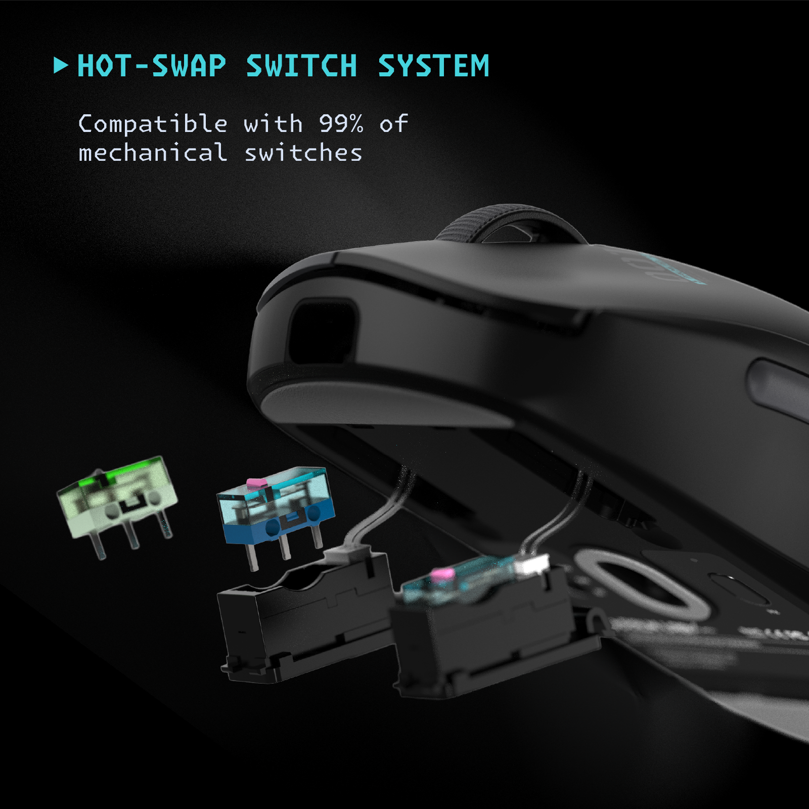 PALMLAB Lancer.001 PRO 8K Wireless Gaming Mouse