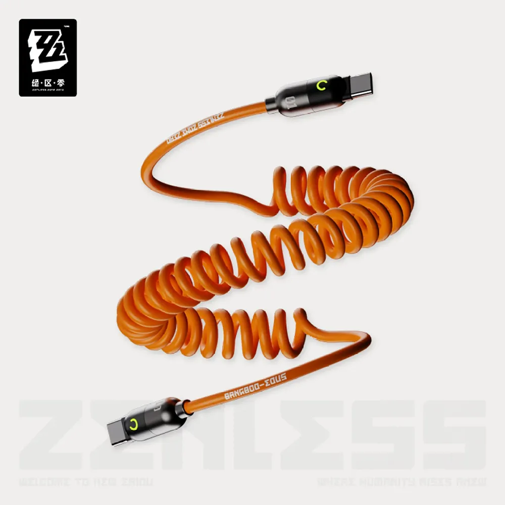 Zenless Zone Zero Resilient Fast Charging Data Cable(TypeC - TypeC)