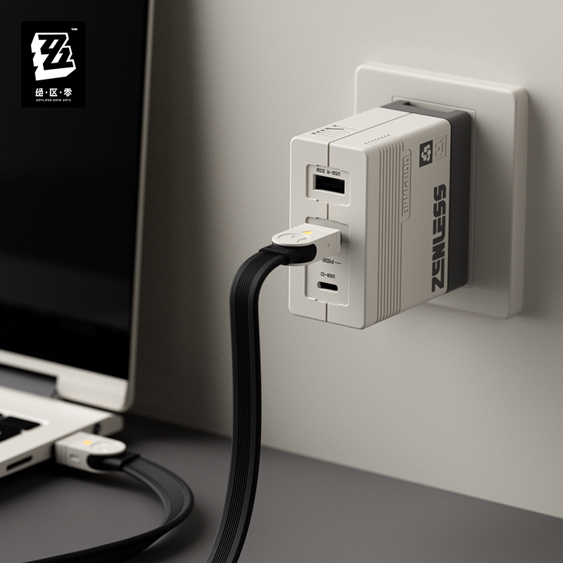 Zenless Zone Zero 140W GaN 3ポート急速充電器