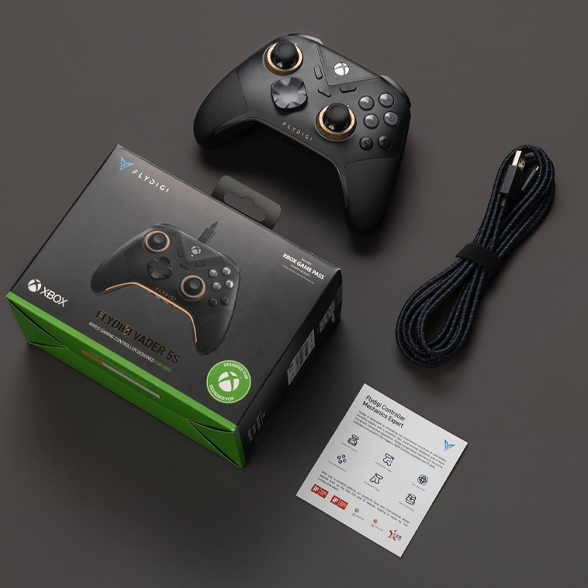 Flydigi Vader 5S 有線コントローラー【Xbox公式ライセンス】