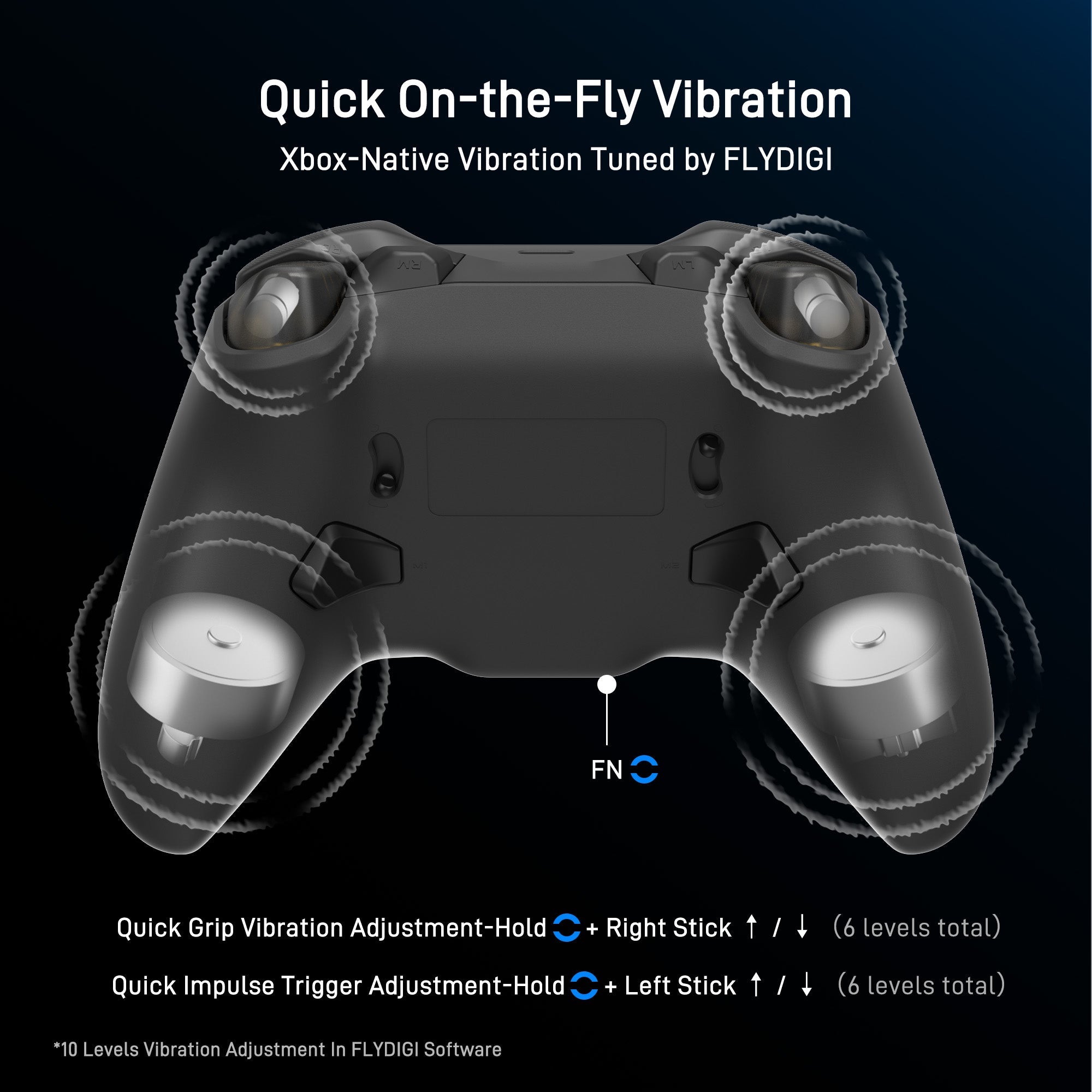 Flydigi Vader 5S 有線コントローラー【Xbox公式ライセンス】