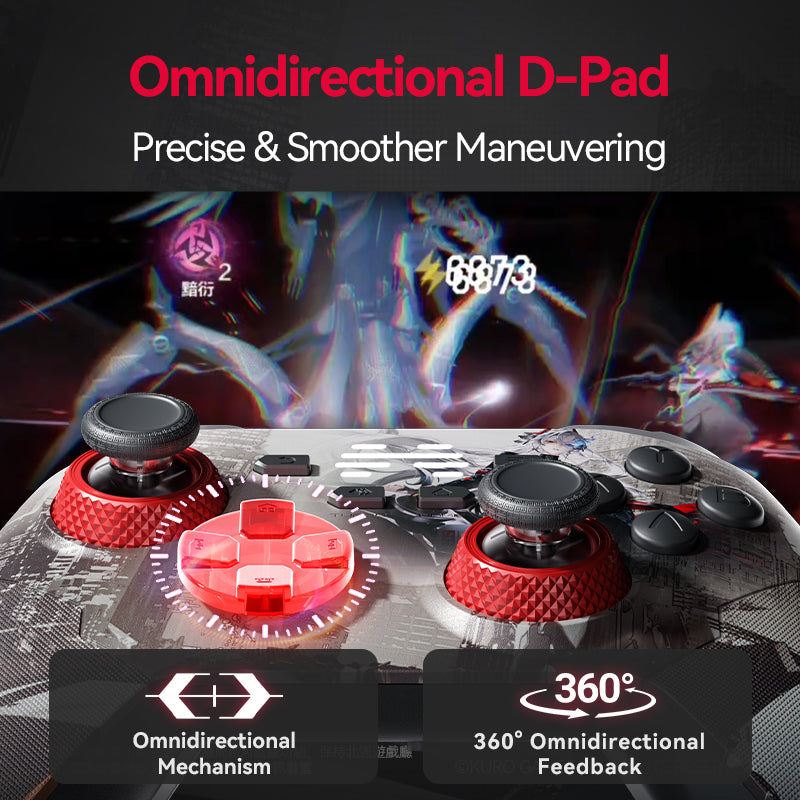 BEITONG KP20D Elite Controller Punishing Gray Raven Limited Edition